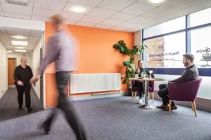 Rosyth Business Centre breakout space 300x200