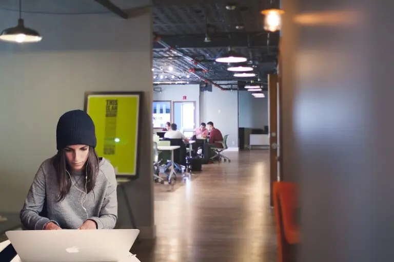 women using coworking space in the UK