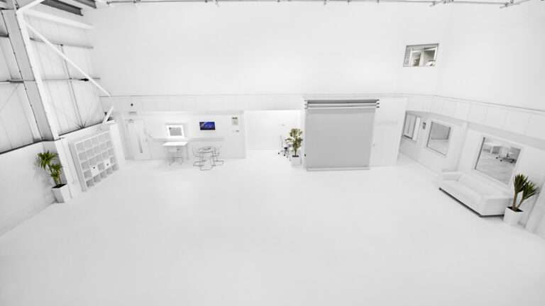 6 Large High Ceiling Photo Video Film Studio Hire Space London 1 768x432