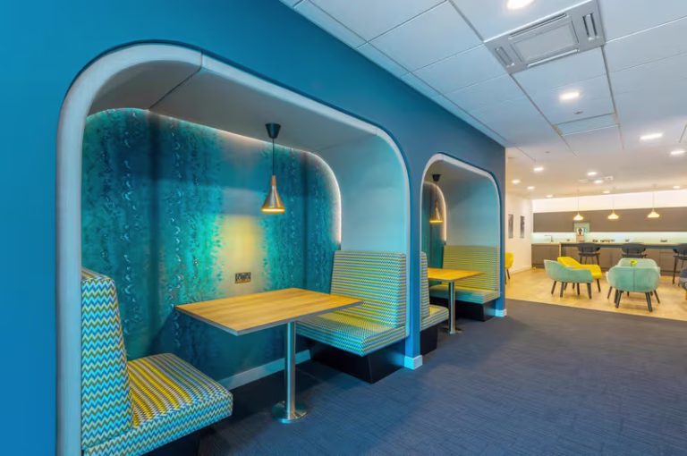 Serviced Office Classic England Camberley Watchmoor Park arena camberley riverside pods available 768x510