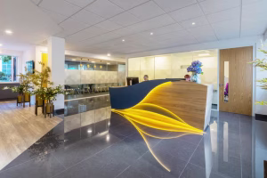 Serviced Office Classic England Southampton 19 Threefield Lane arena southampton threefield house reception 02 300x200