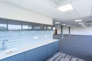 Braebourne top floor kitchen office 760x503 1 300x199