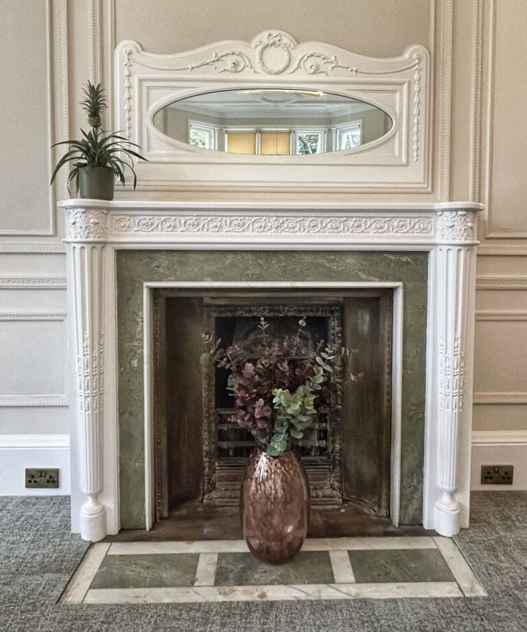 NWH fireplace dedicated desk room 768x922