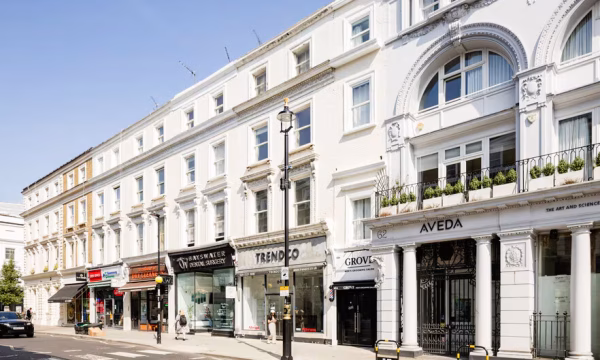 an white office building in westbourne london