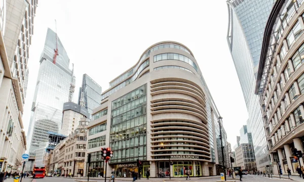 modern office building