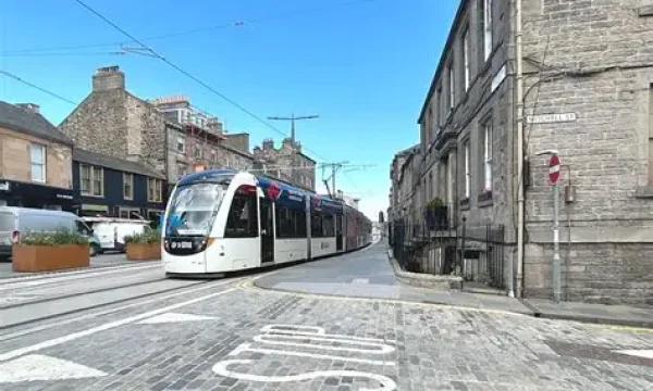 leith tram stops