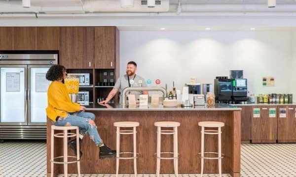 Birmingham shared kirchen in coworking space